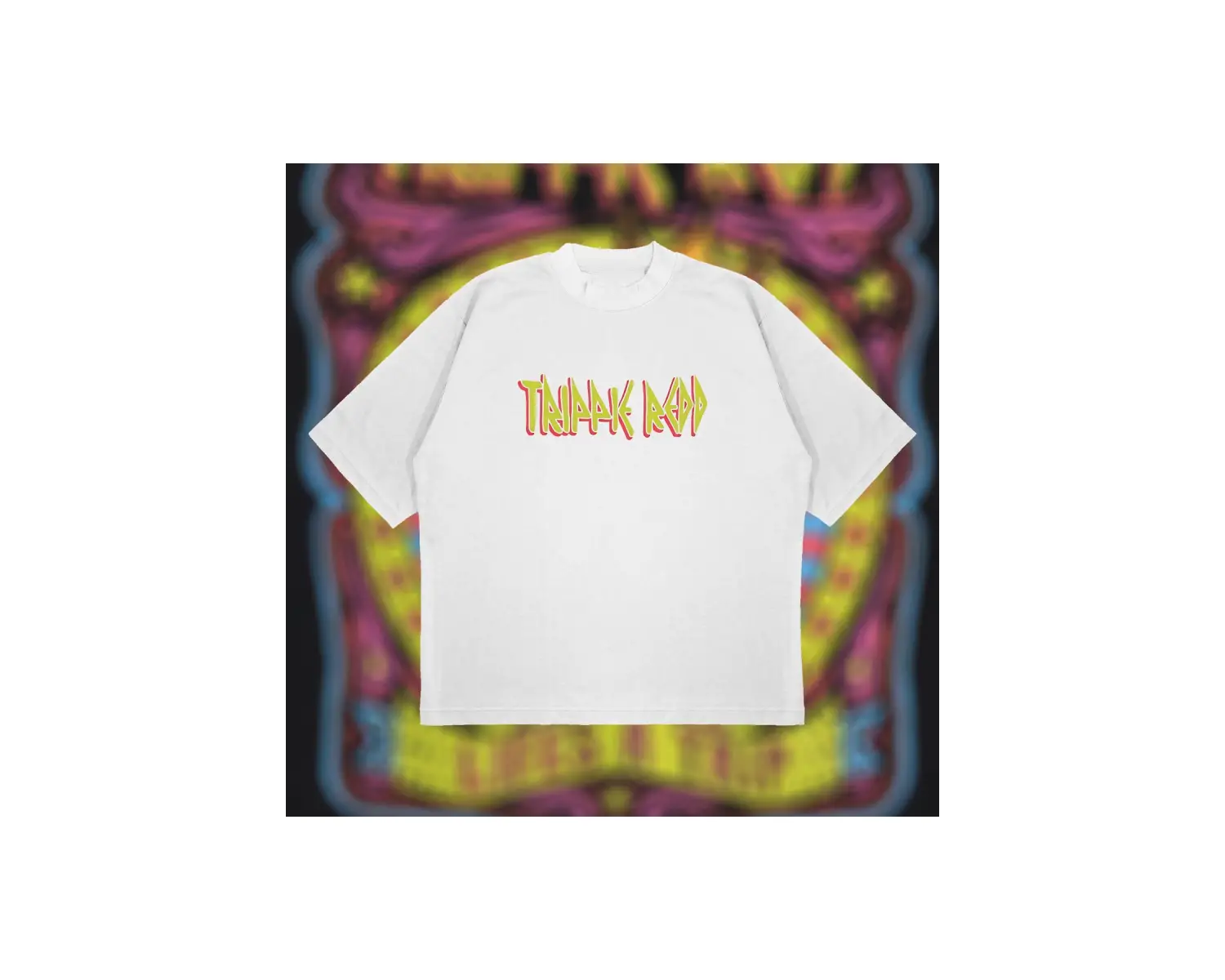 Trippie Redd Oversize Unisex Pamuklu Nefes Alan Kalın Kumaşlı