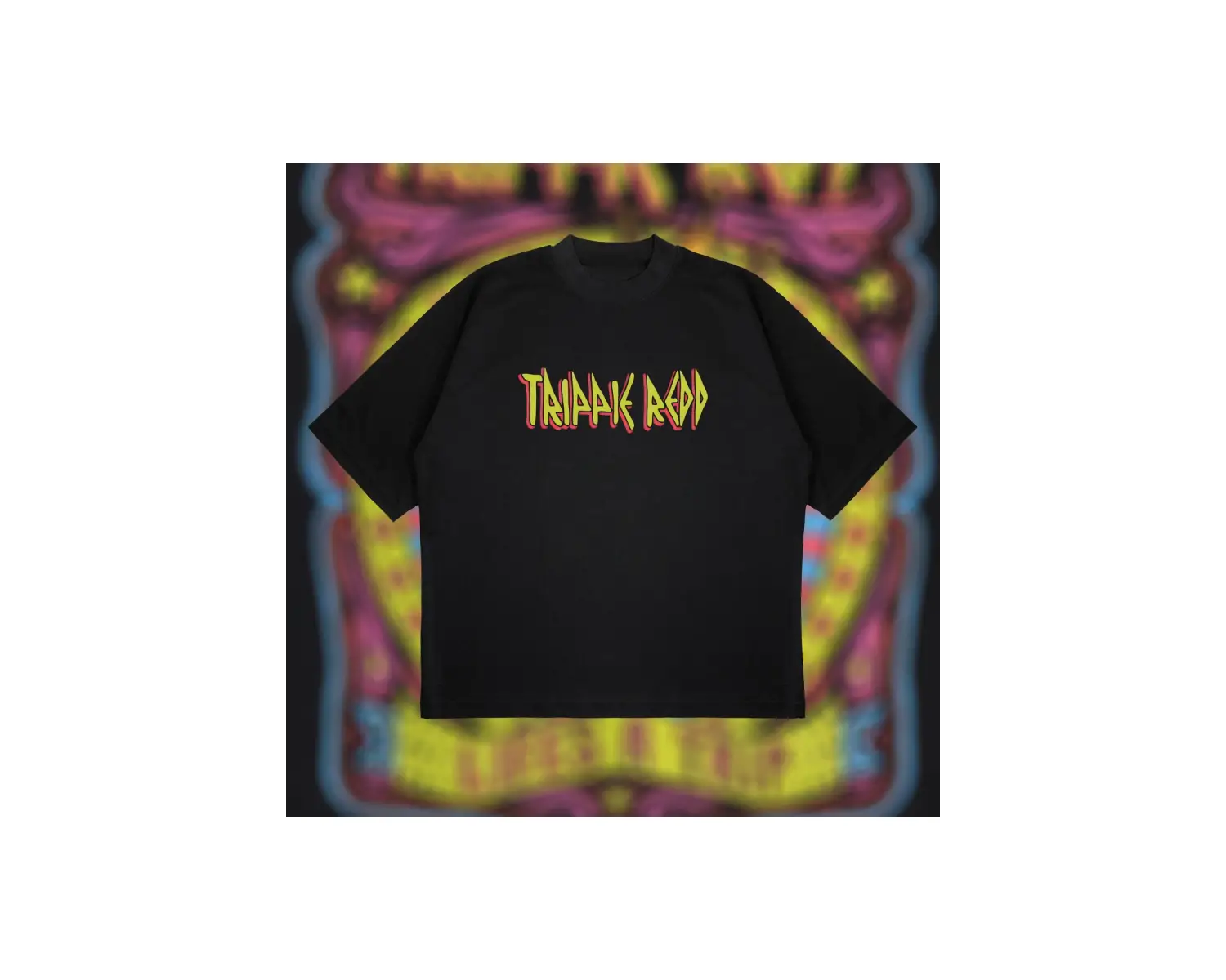 Trippie Redd Oversize Unisex Pamuklu Nefes Alan Kalın Kumaşlı