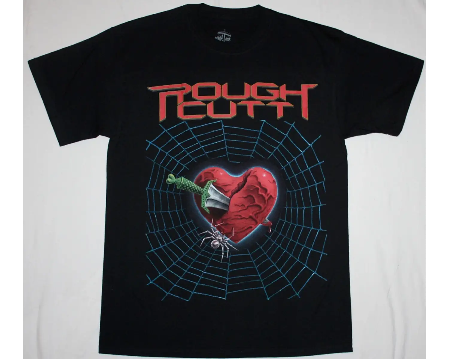 TRIUMPH ROCK N ROLL MACHINE 1977 NEW BLACK T-SHIRT ÖN VE ARAKA BASKILI