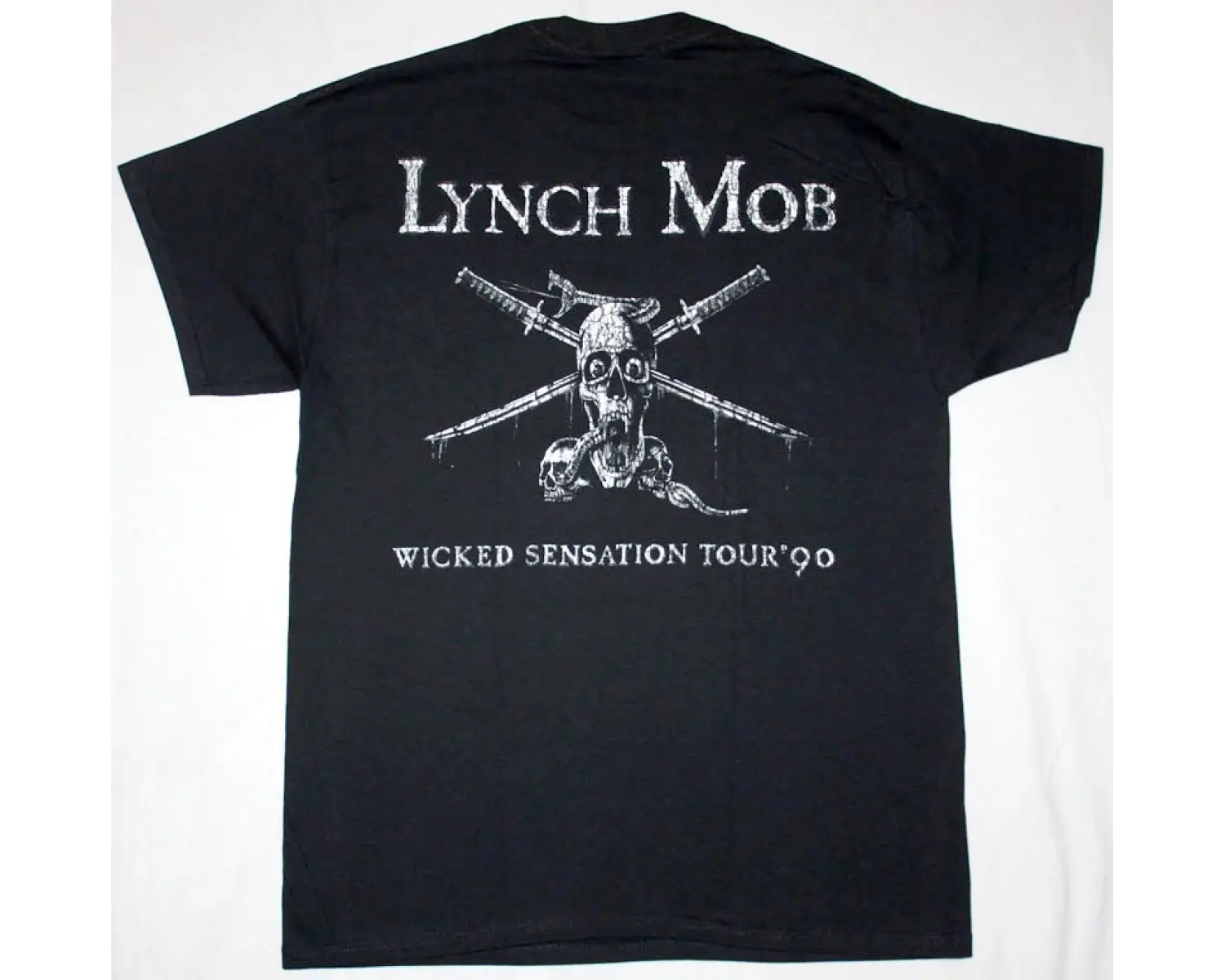 TRIUMPH THUNDER SEVEN 1984 NEW BLACK T-SHIRT ÖN VE ARAKA BASKILI