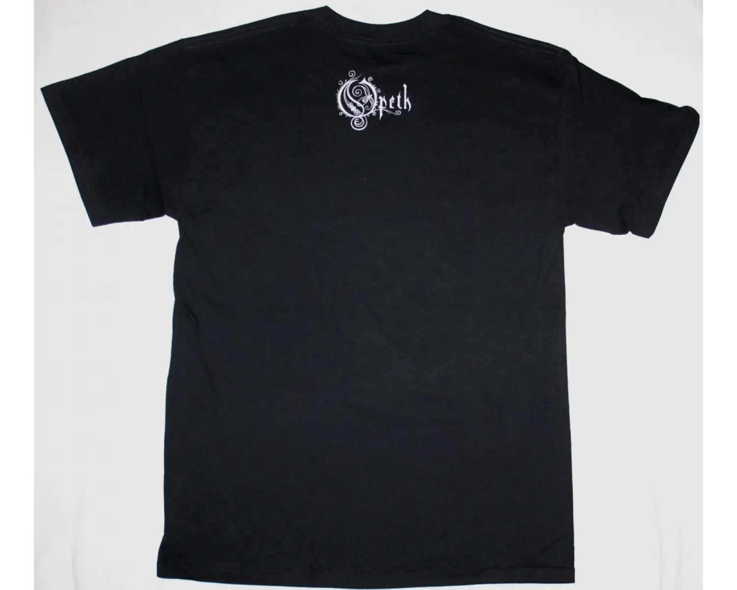 TRIVIUM LOGO NEW BLACK T-SHIRT ÖN VE ARAKA BASKILI