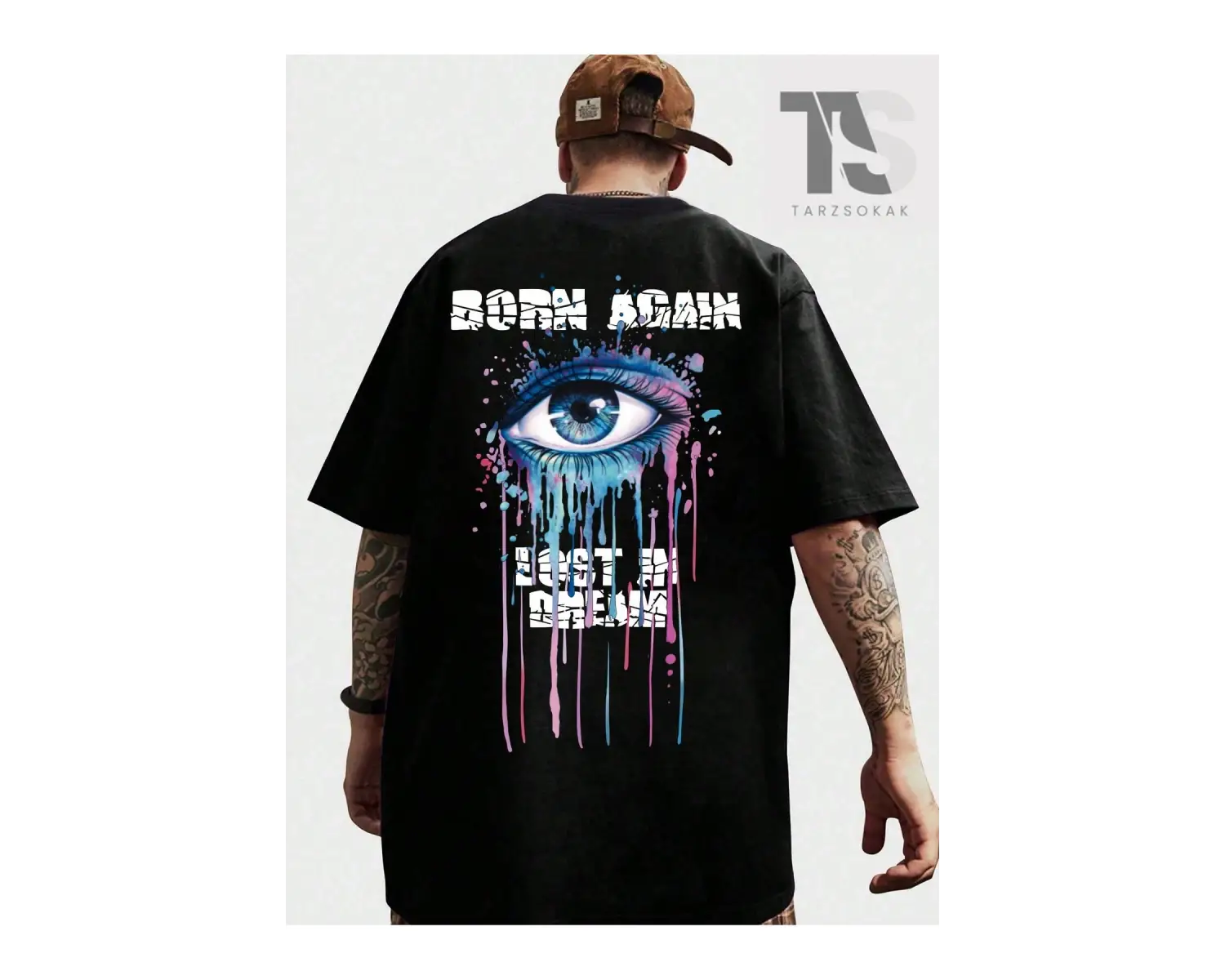 Tutum Erkek Ejderha Baskılı Tişört