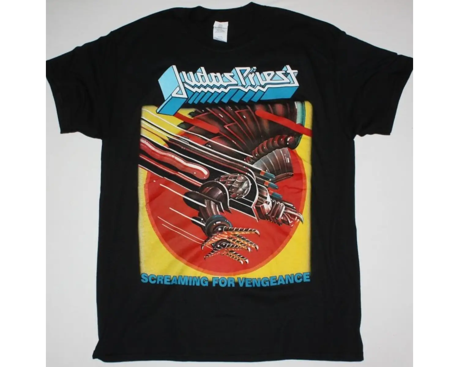 TWISTED SISTER STAY HUNGRY TOUR 1984 NEW WHITE T SHIRT ÖN VE ARAKA BASKILI