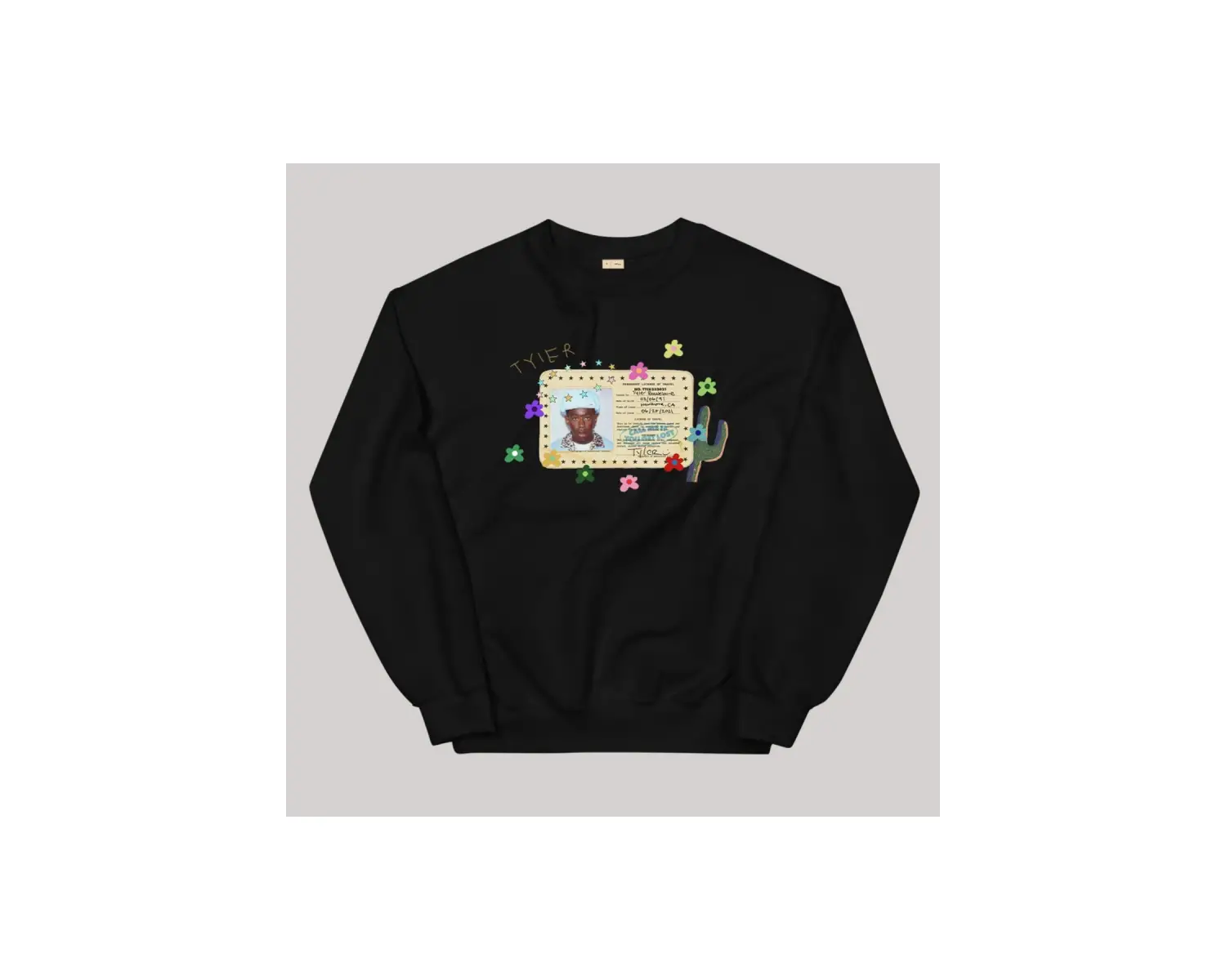 Tyler The Creator Sweatshirt Beyaz