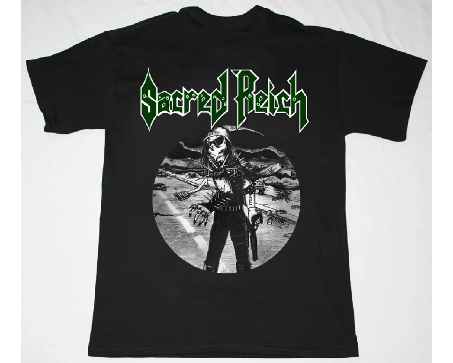 TYPE O NEGATIVE LITTLE MISS SCARE ALL NEW BLACK T-SHIRT ÖN VE ARAKA BASKILI