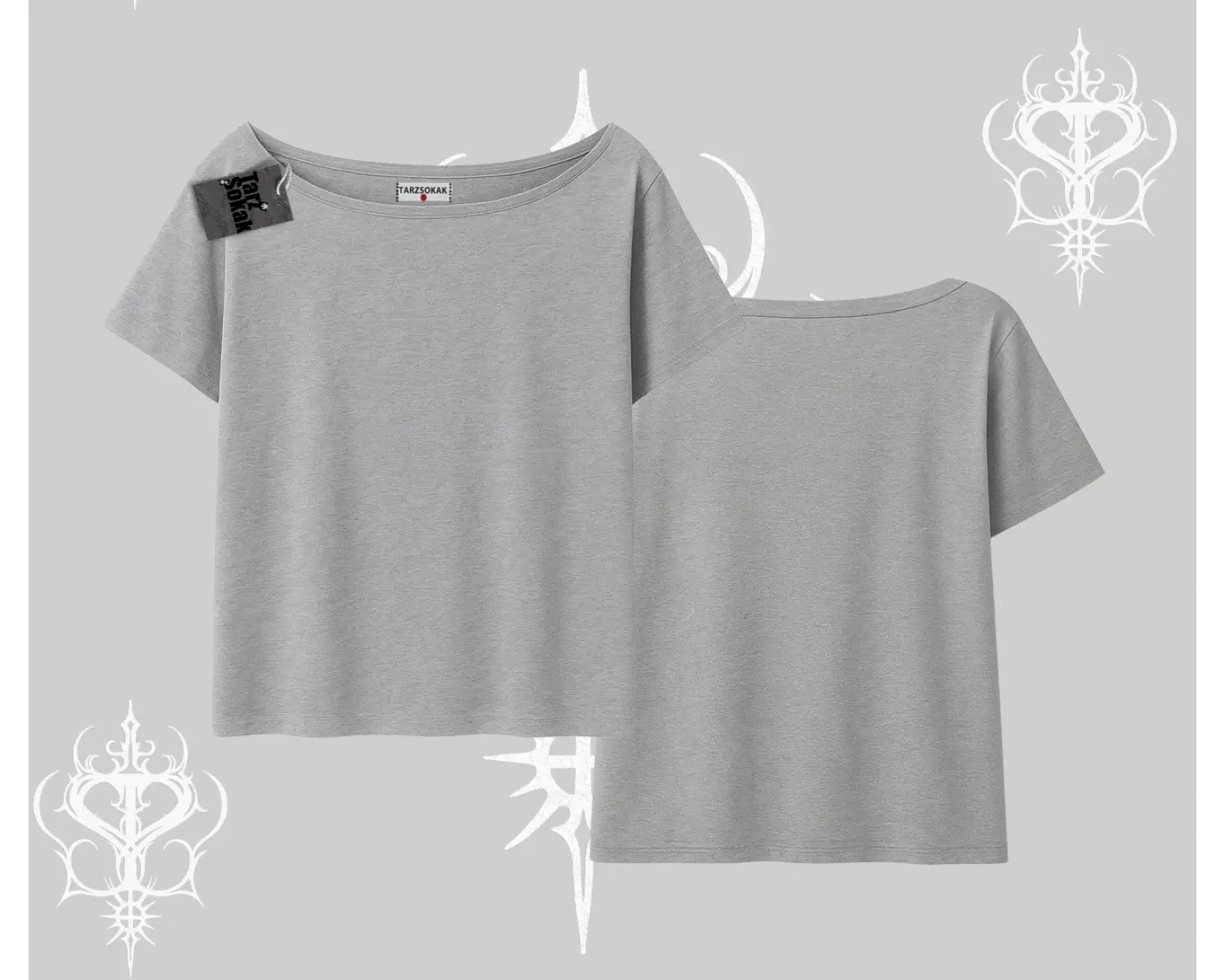 KALİTELİ Kayık T-shirt