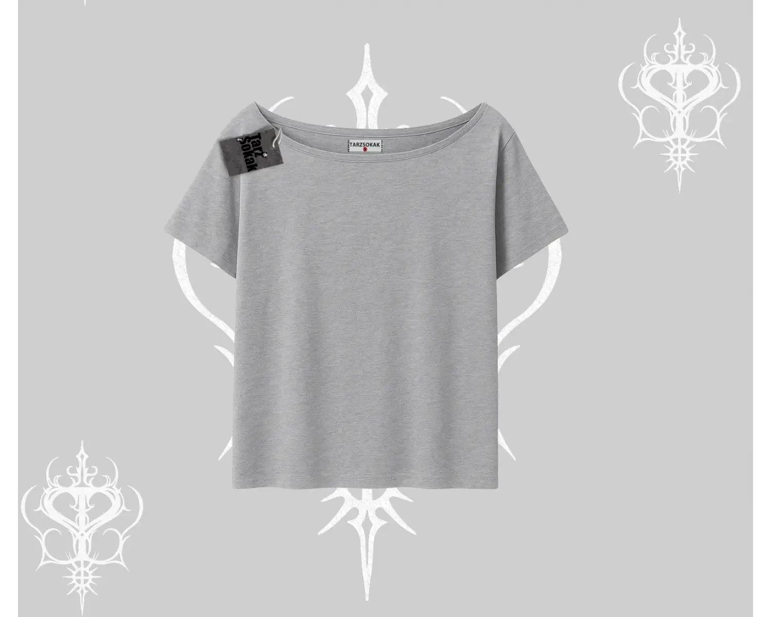 KALİTELİ Kayık T-shirt