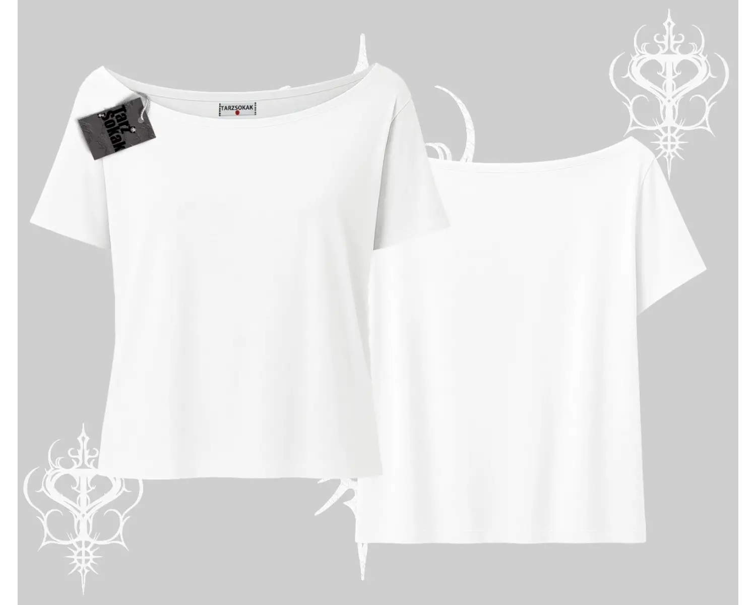 KALİTELİ Kayık T-shirt