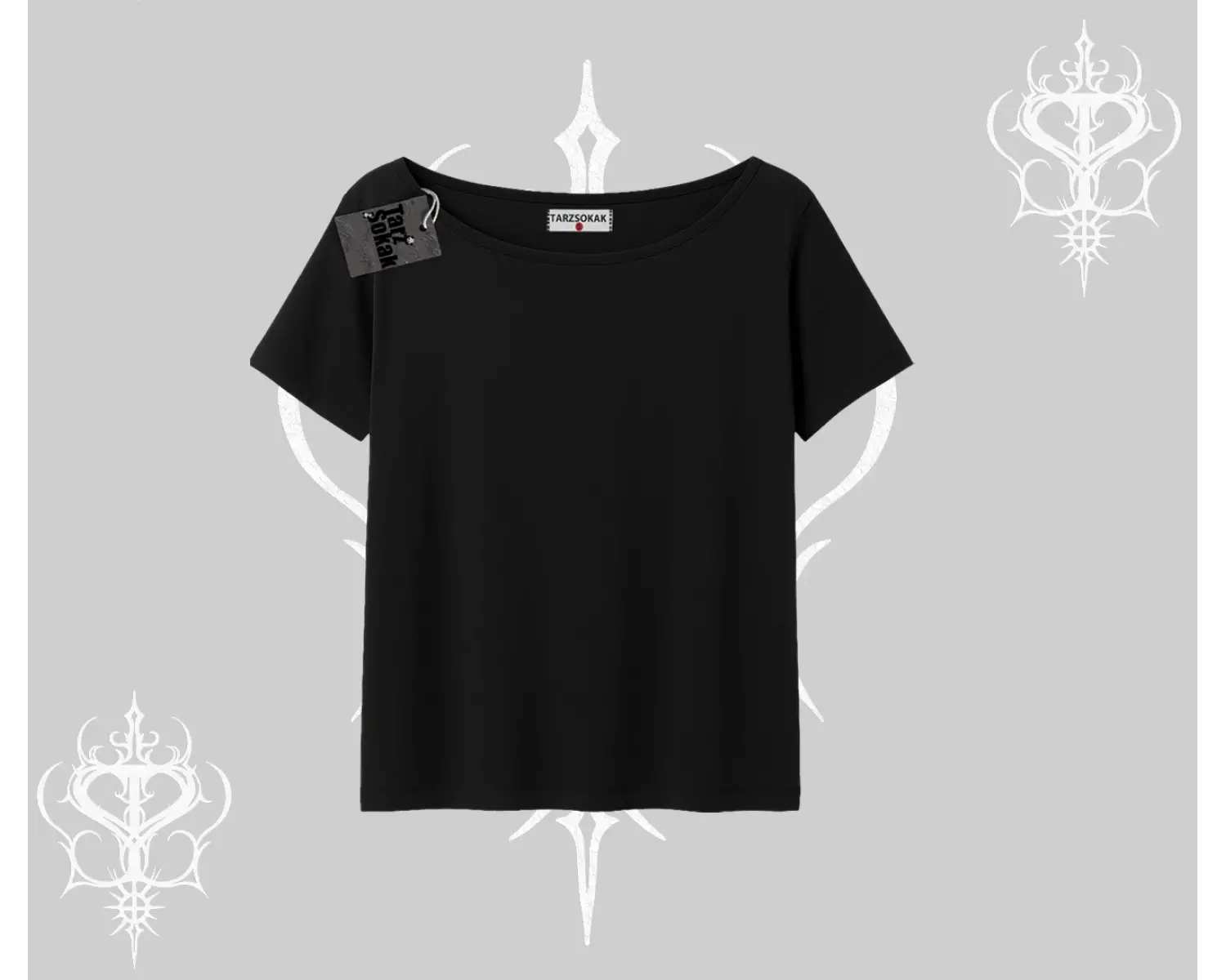 KALİTELİ Kayık T-shirt