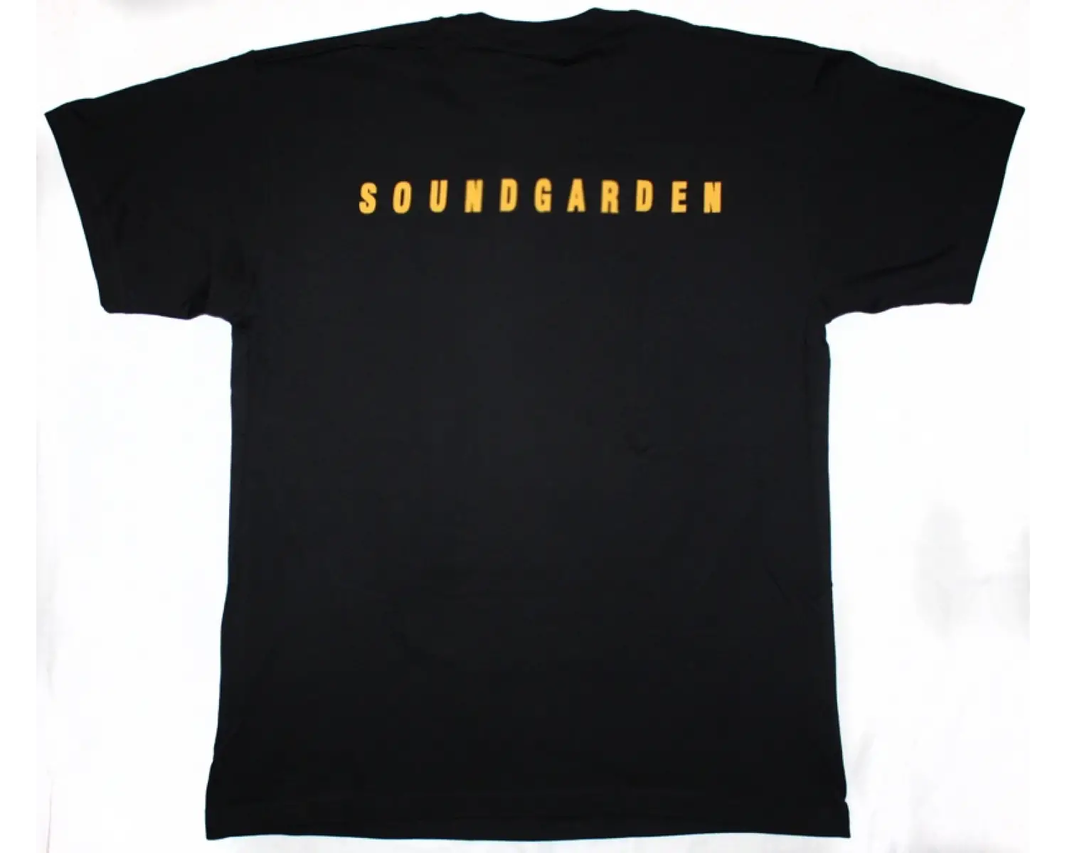 U.D.O. HOLY NEW BLACK T-SHIRT ÖN VE ARAKA BASKILI