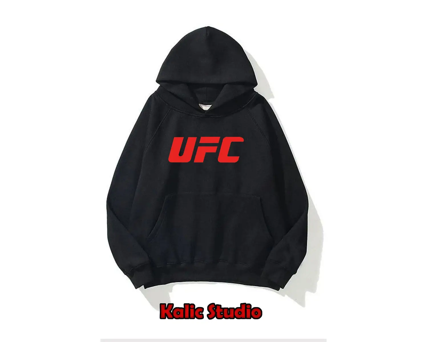 UFC ünisex oversize sweatshirt gri