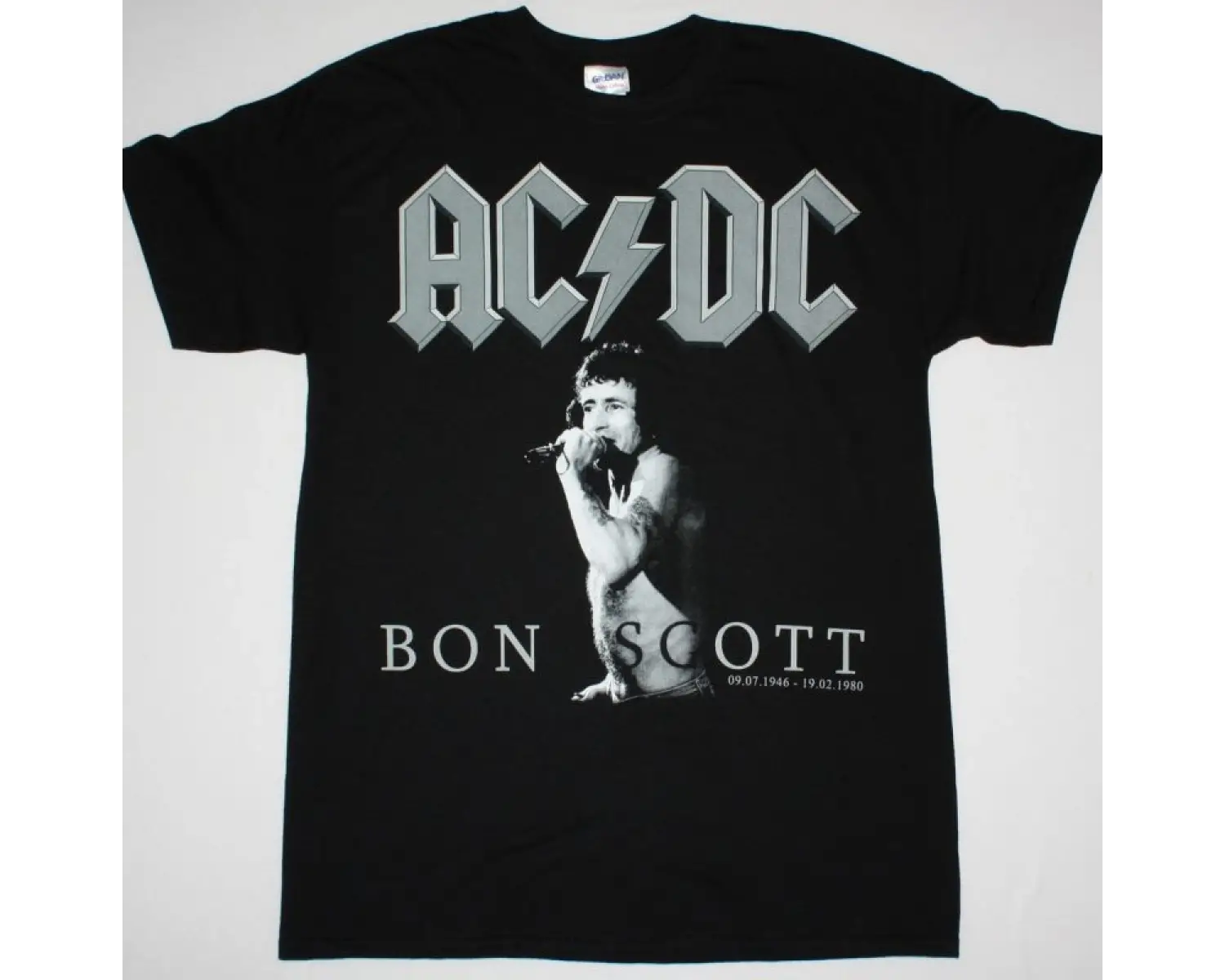 ULTRAVOX U-VOX NEW BLACK T SHIRT ÖN BASKILI