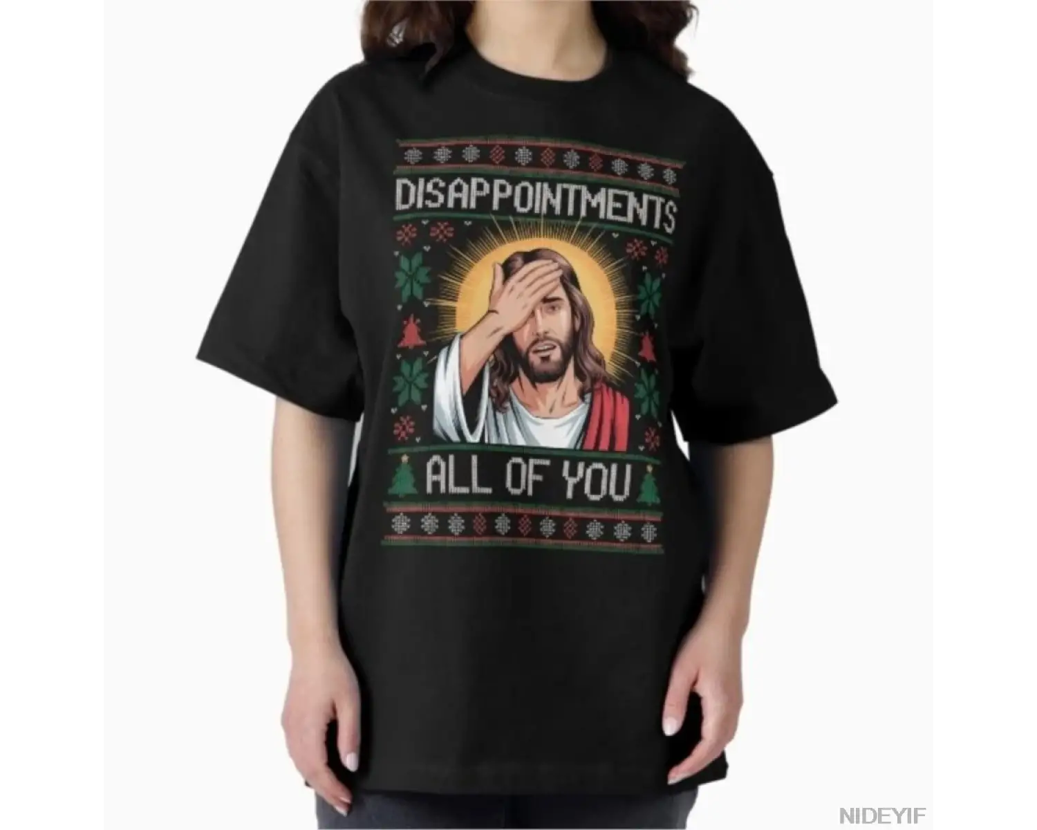 Umut bozucu herkes İsa tişörtü erkekler kadınlar için %100 pamuklu tişörtler kısa kollu üstle