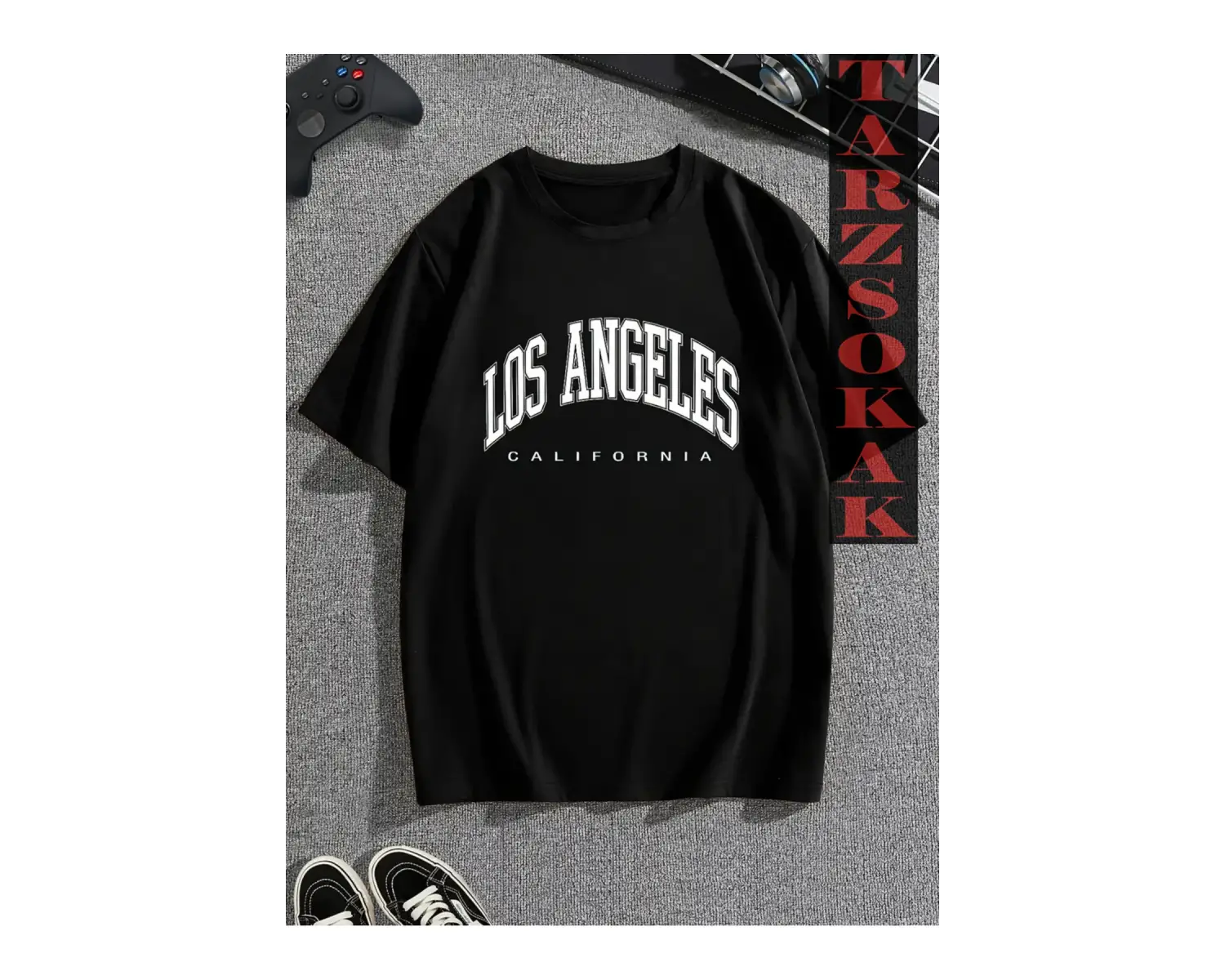 Uni?sex Bay/bayan Wonorous Baskili Ti?şört