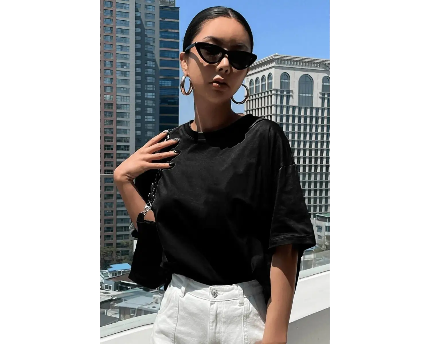 Unisex 1898 Brooklyn Baskılı T-shirt