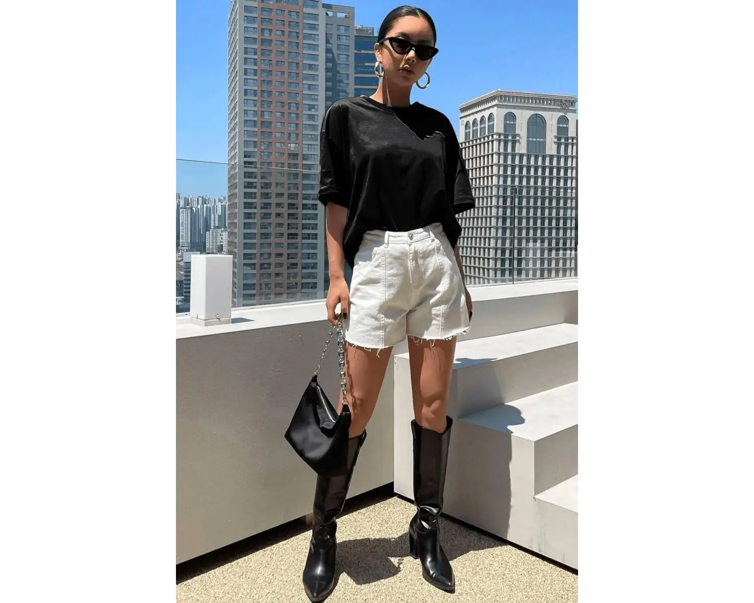 Unisex 1898 Brooklyn Baskılı T-shirt