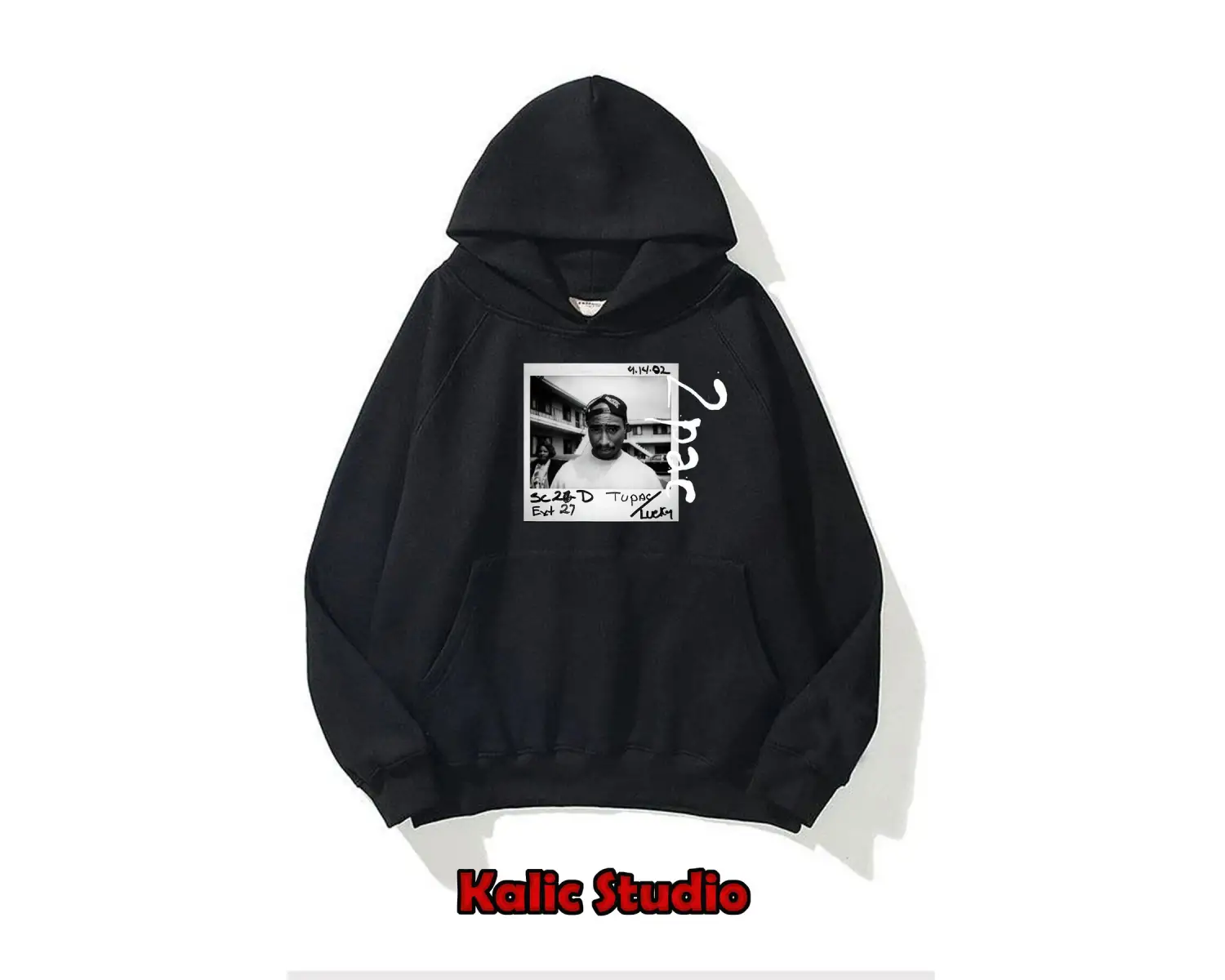 Unisex 2Pac Sweatshirt gri