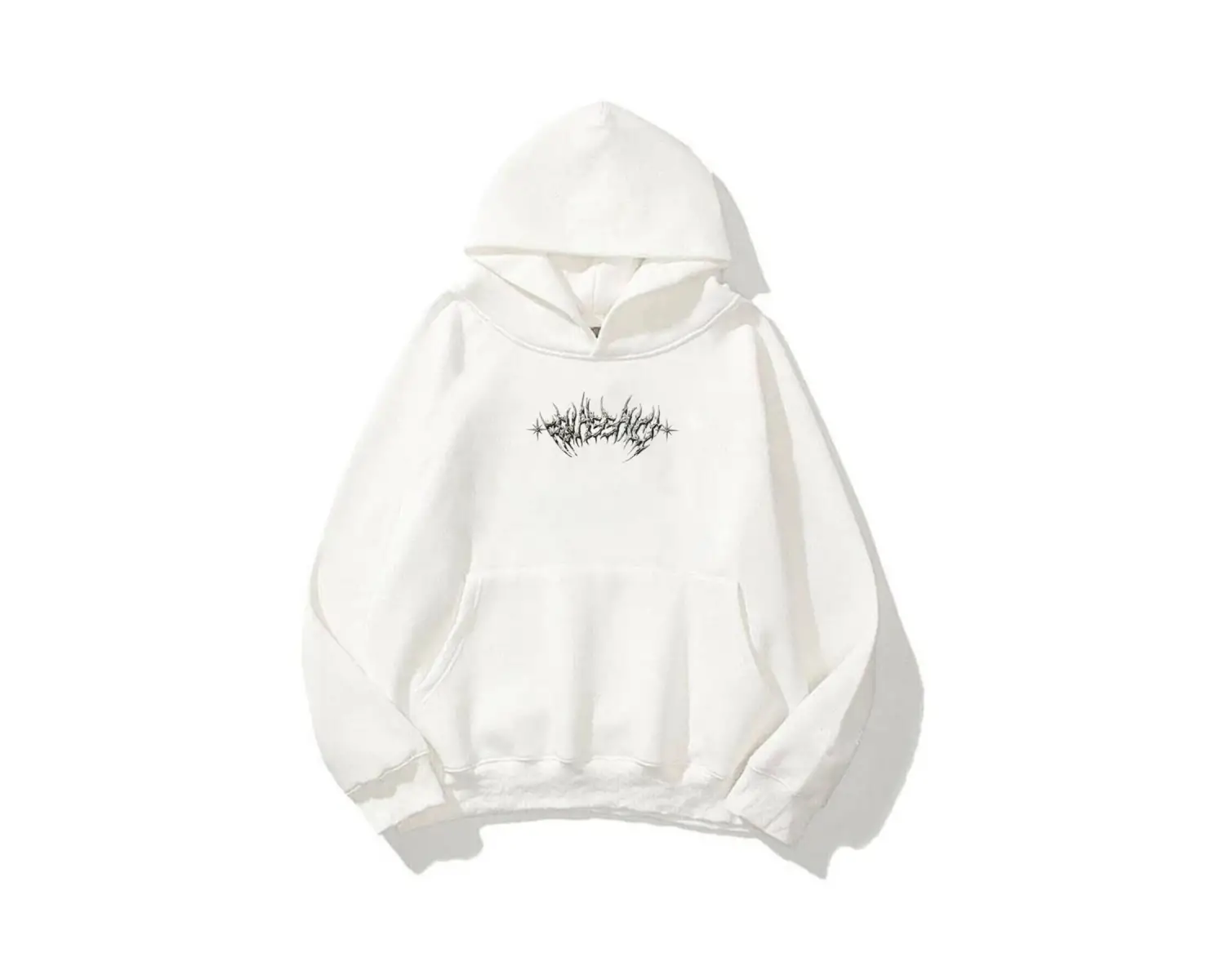 Unisex Angel Sweatshirt Hoodie Beyaz