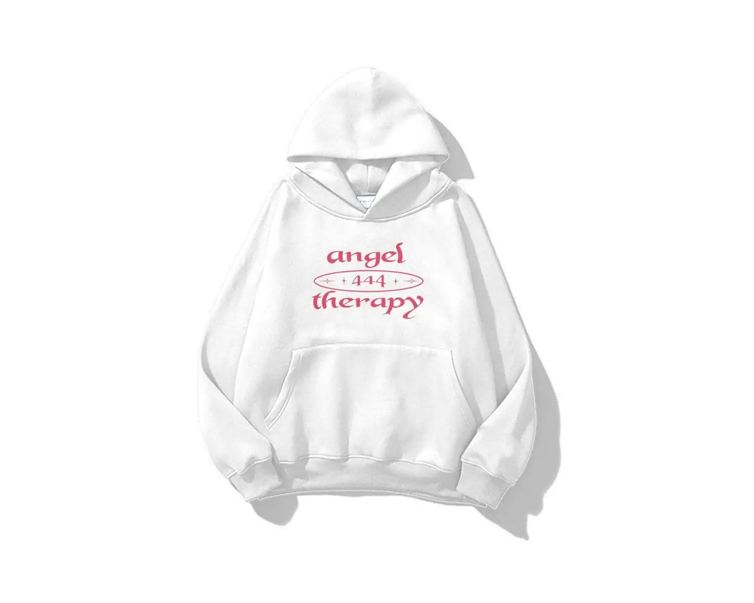 Unisex Angel Therapy Sweatshirt Beyaz