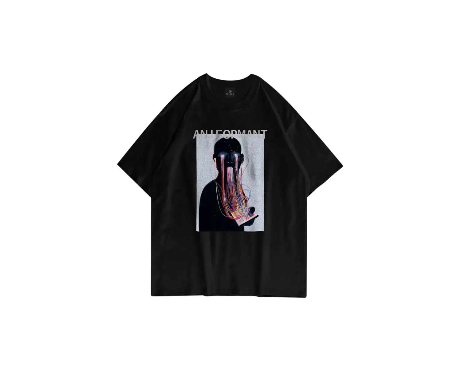 Unisex Aniformant Siyah Tshirt