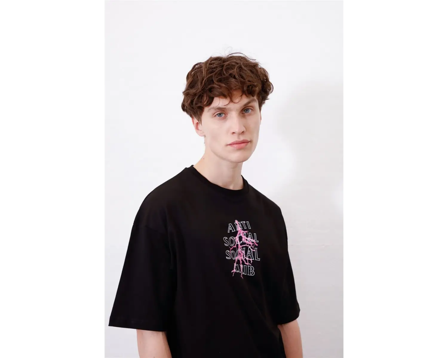 Unisex Anti Social Club Siyah Tshirt