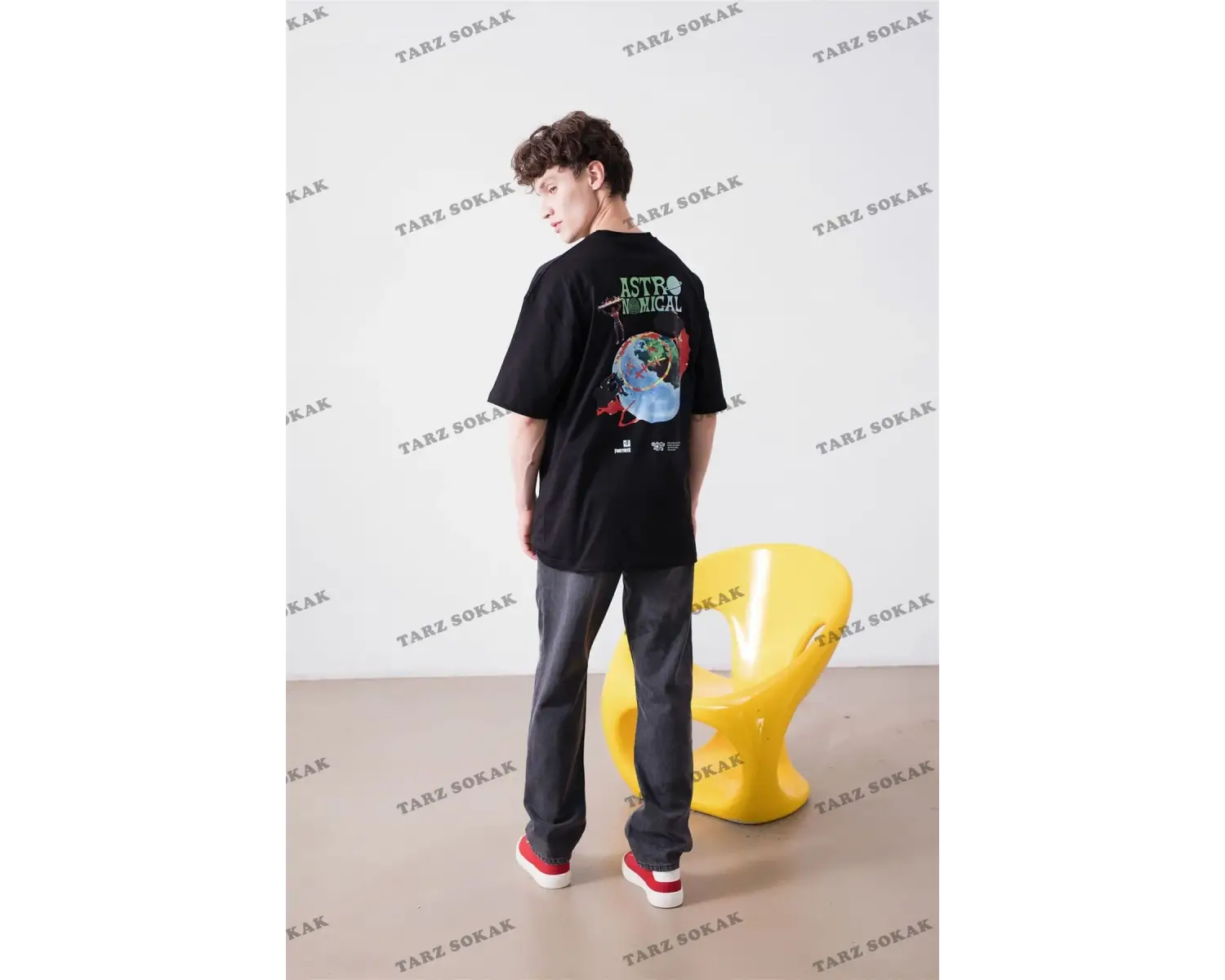 Unisex Astronomical Siyah