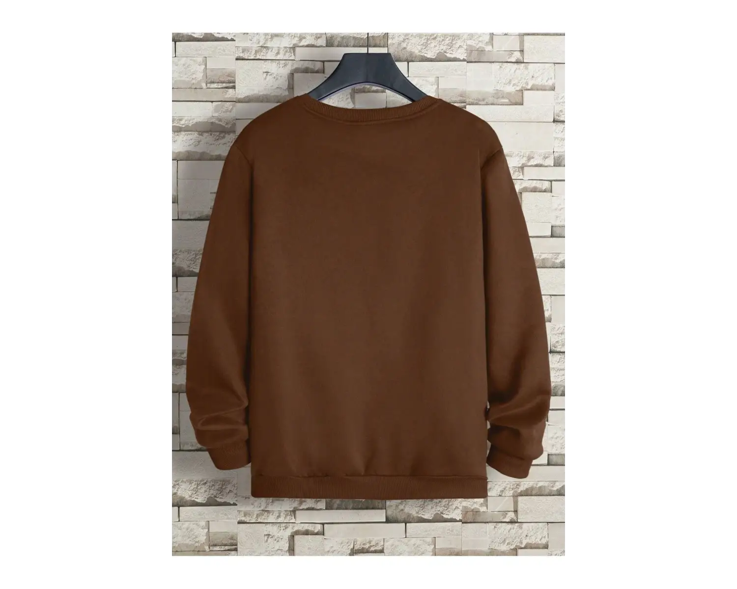Unisex Baskılı Oversize Kapşonlu Sweatshirt Siyah