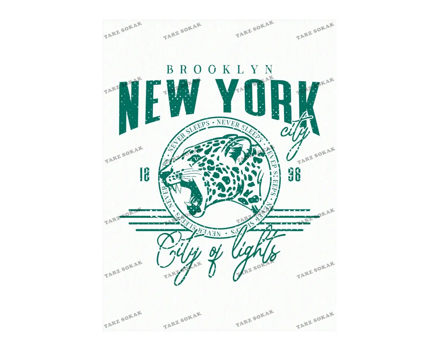 Unisex BAY  LOONEY TUNES X Karikatür Grafik Düşük Omuz Büyük Boy Tişört KOD-1320