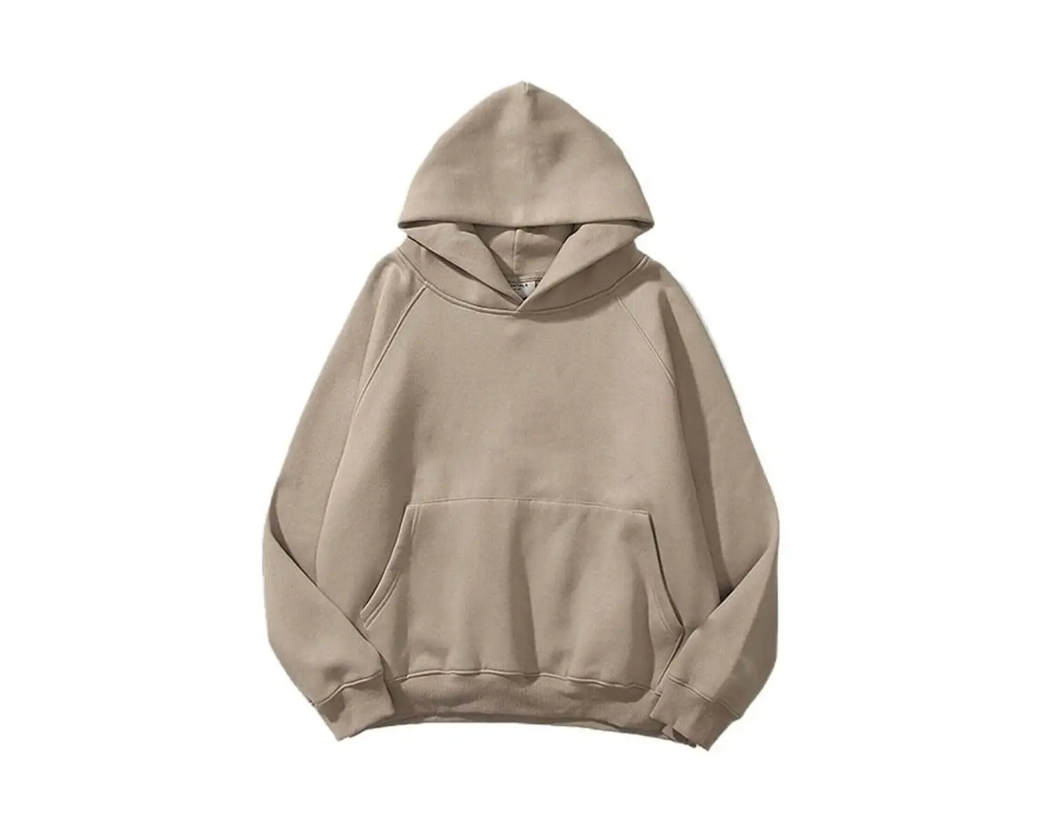 Unisex Beyaz Basic Sweatshirt Trndz200