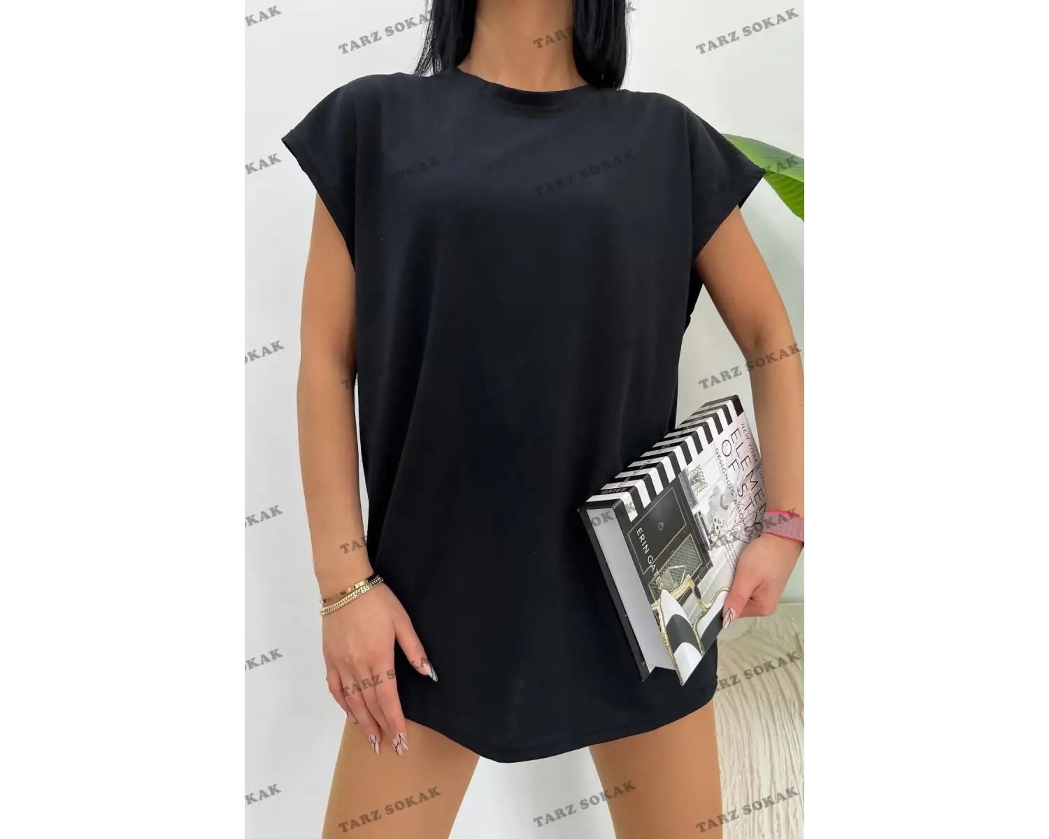 Unisex  Beyaz Basketçi Sıfır Kol Bisiklet Yaka Oversize Salaş Basic Kolsuz