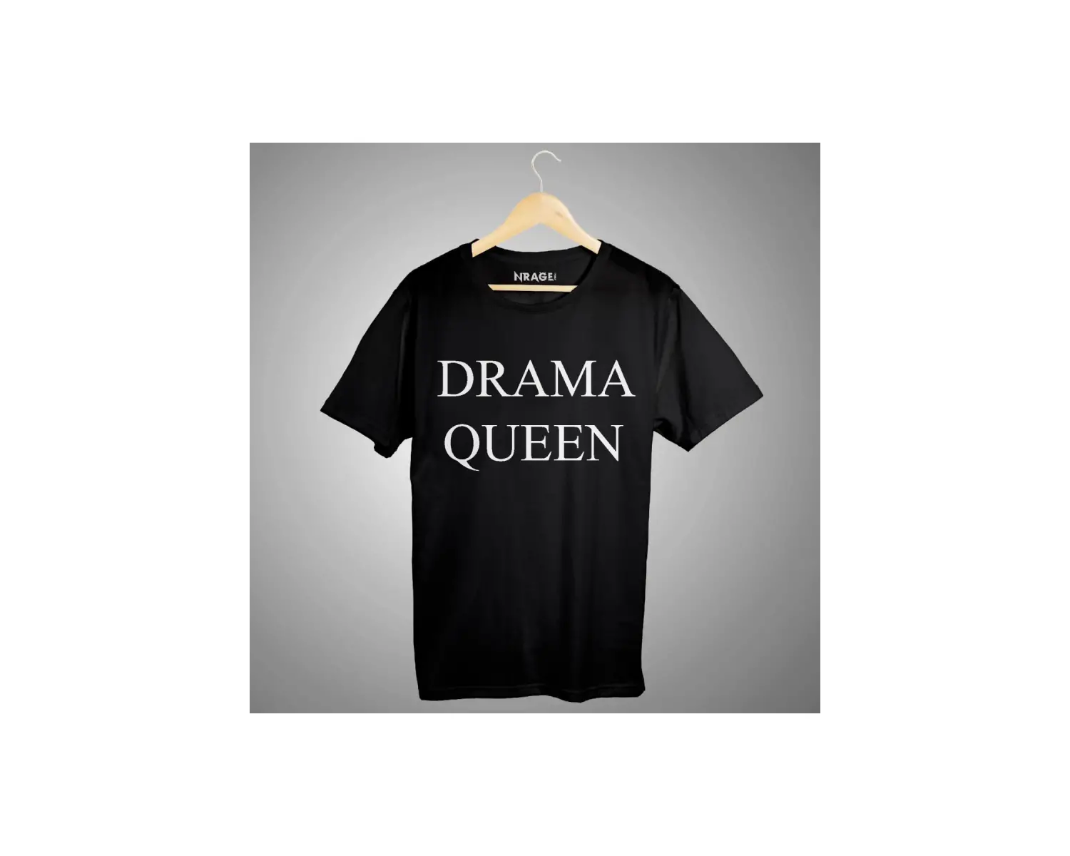 Unisex Beyaz Drama Queen Tişört