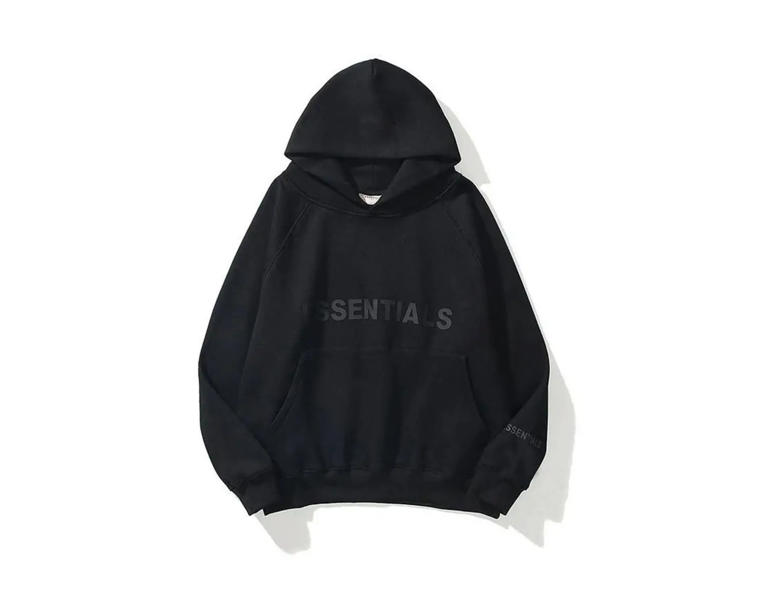 Unisex Beyaz Essentials Sweatshirt Trndz204