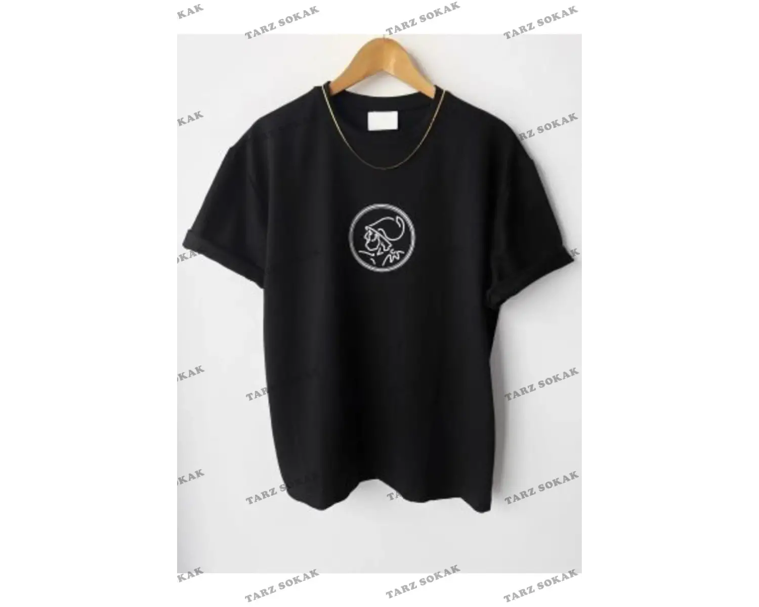 Unisex Beyaz Oversiz Still Follow Freedom Baskılı Örme