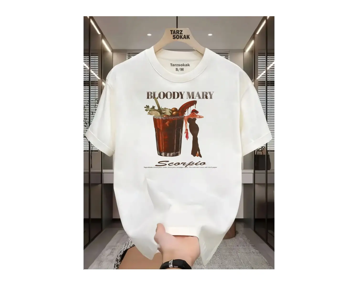 UNİSEX Bloody Mary T-shirt