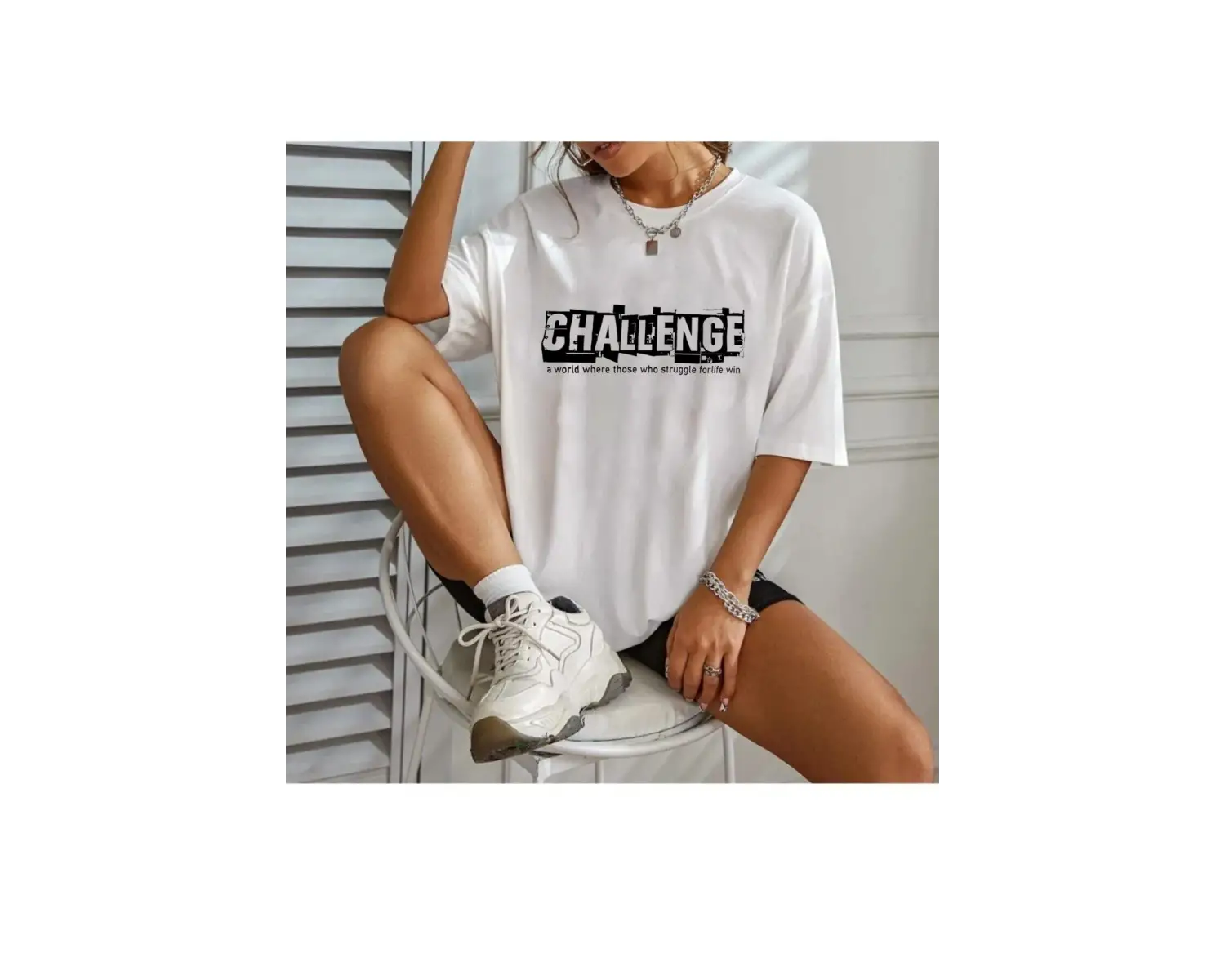 Unisex Challenge Rahat Kesim Oversize