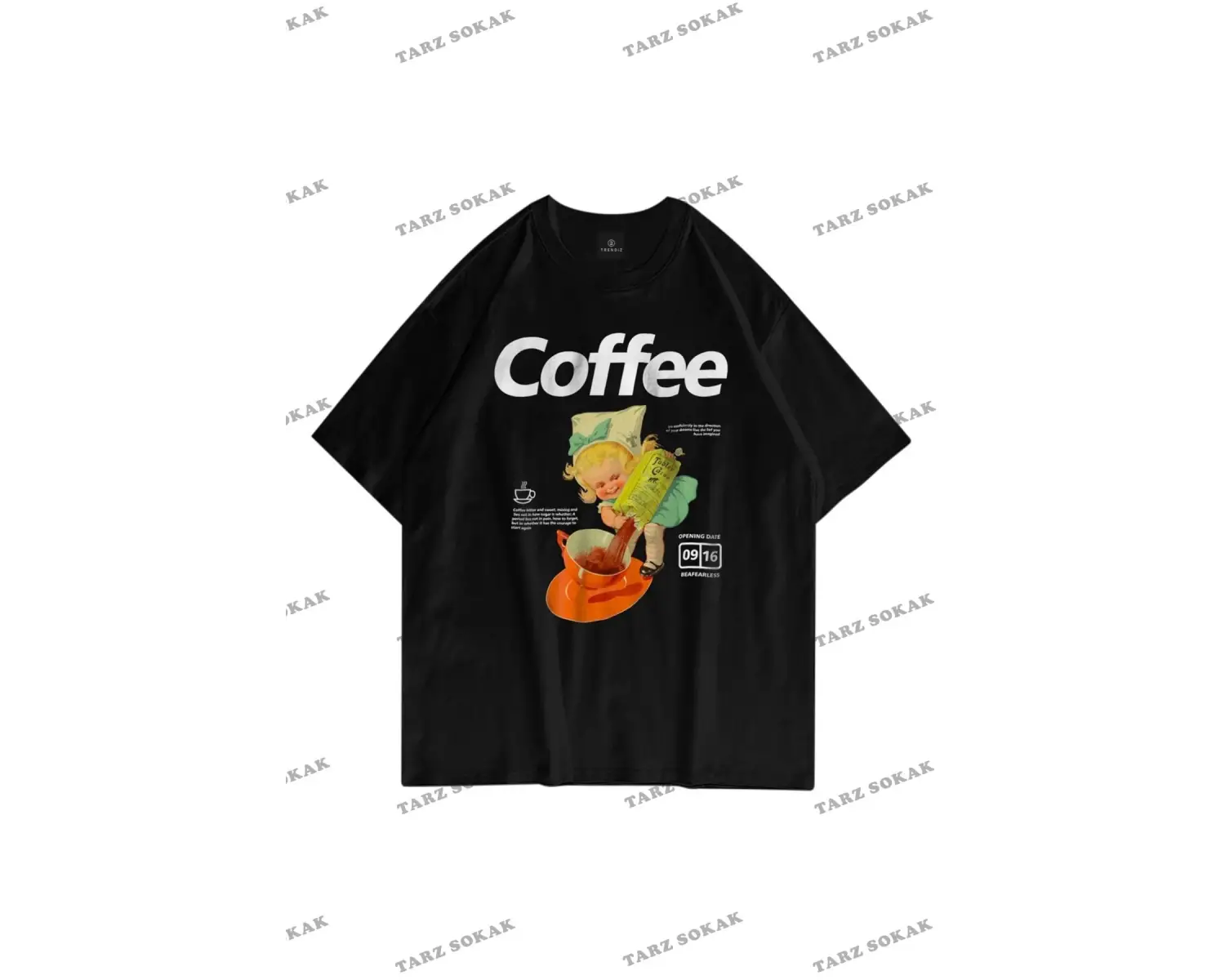 Unisex Coffee Siyah
