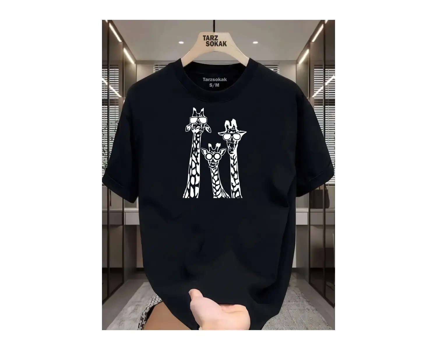 UNİSEX Cool Zurafa T-shirt