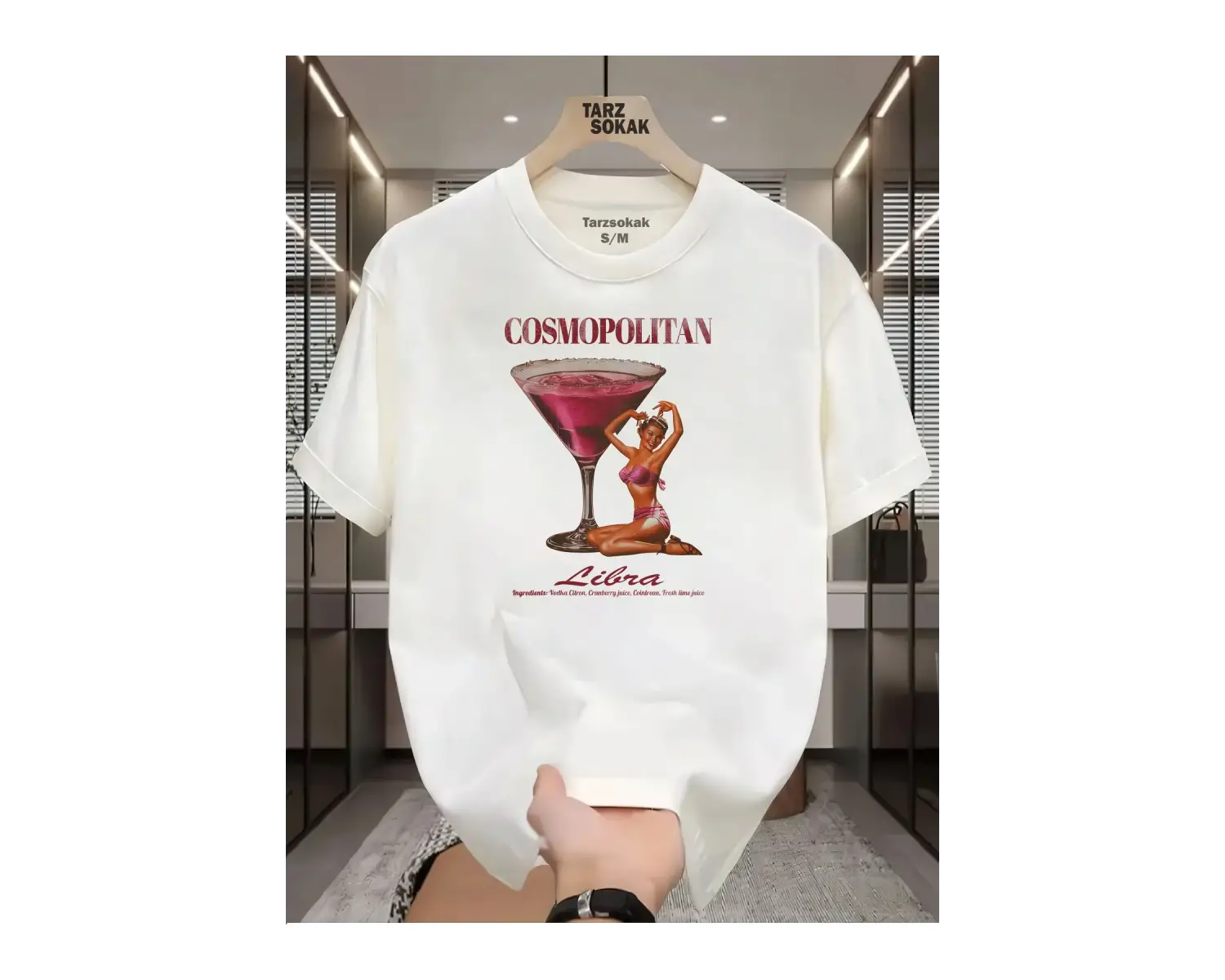 UNİSEX Cosmopolitan T-shirt