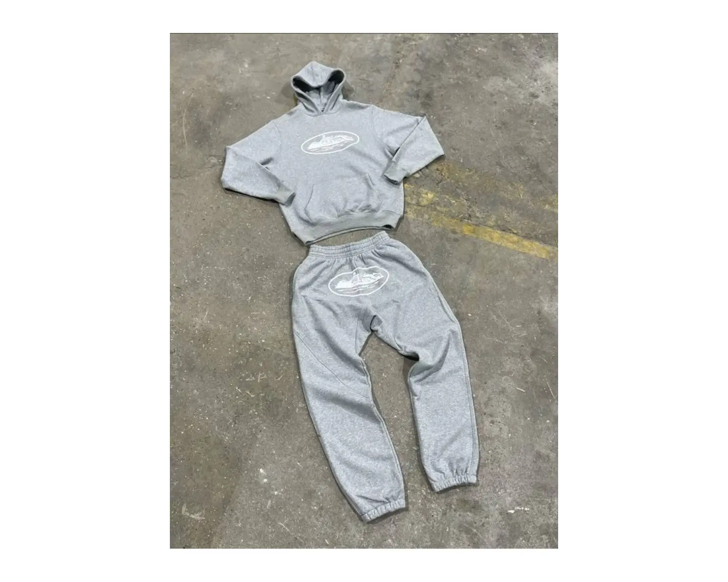 ünisex crtz eşofman takımı gri