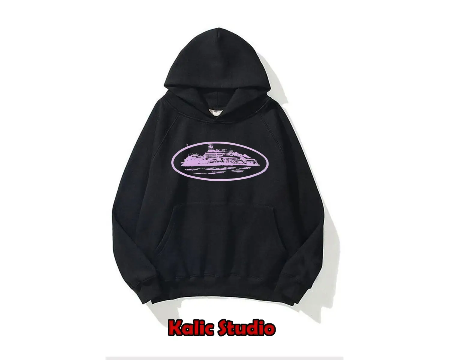 ünisex crtz mountaın purple hoodie