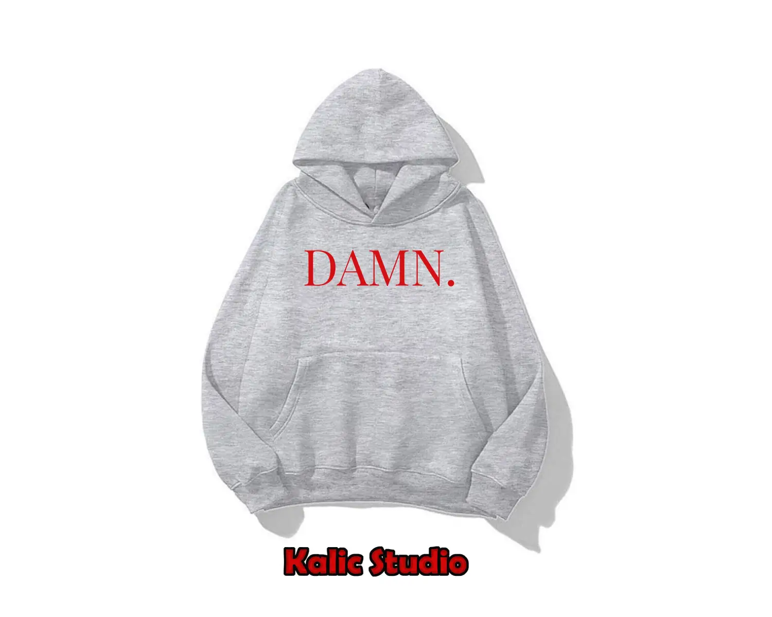 Unisex Damn Kendrick Lamar PS2 Sweatshirt gri