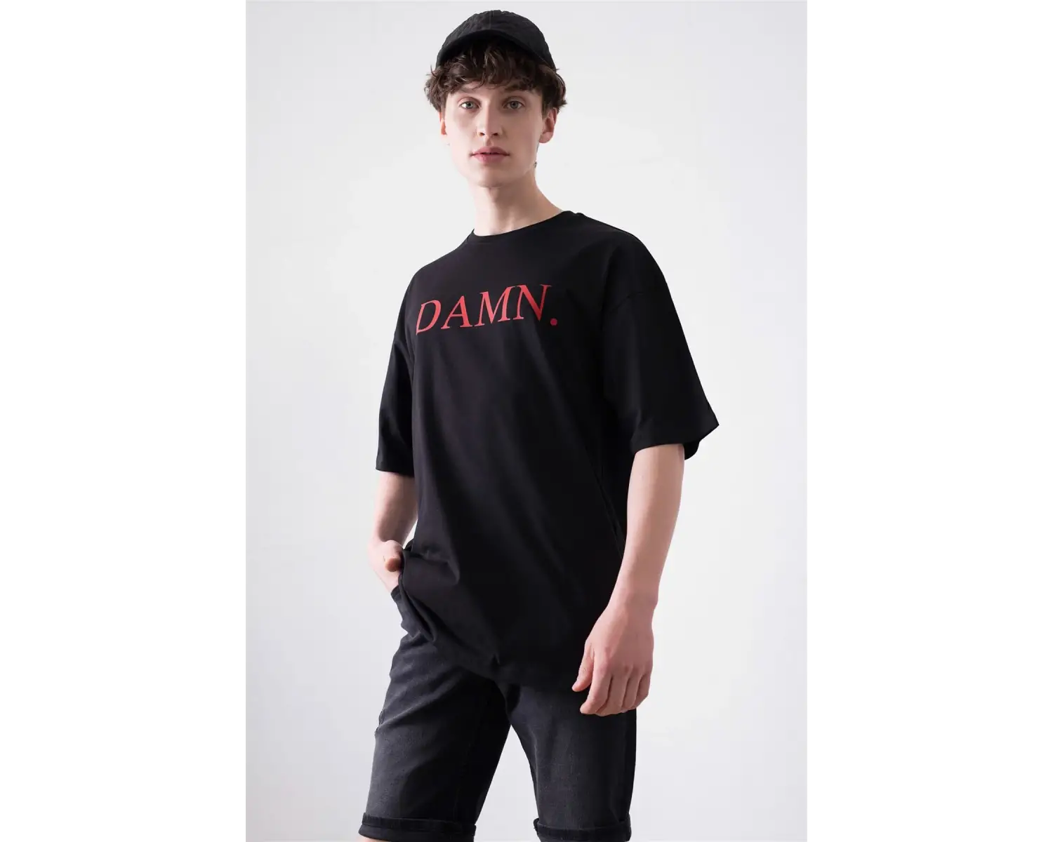 Unisex Damn Kendrick Lamar Siyah Tshirt