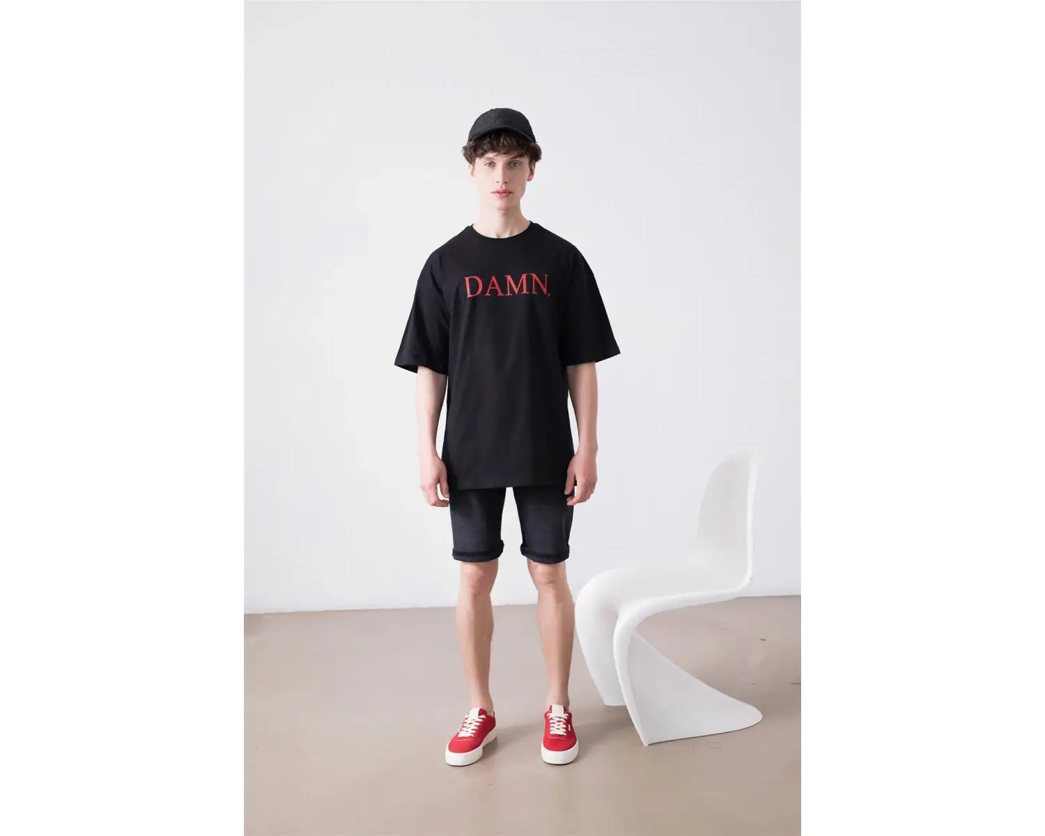 Unisex Damn Kendrick Lamar Siyah Tshirt