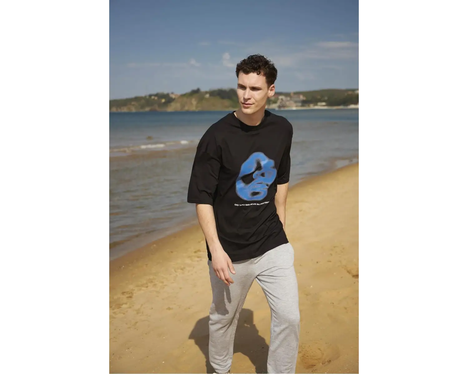 Unisex Destiny Tshirt Siyah