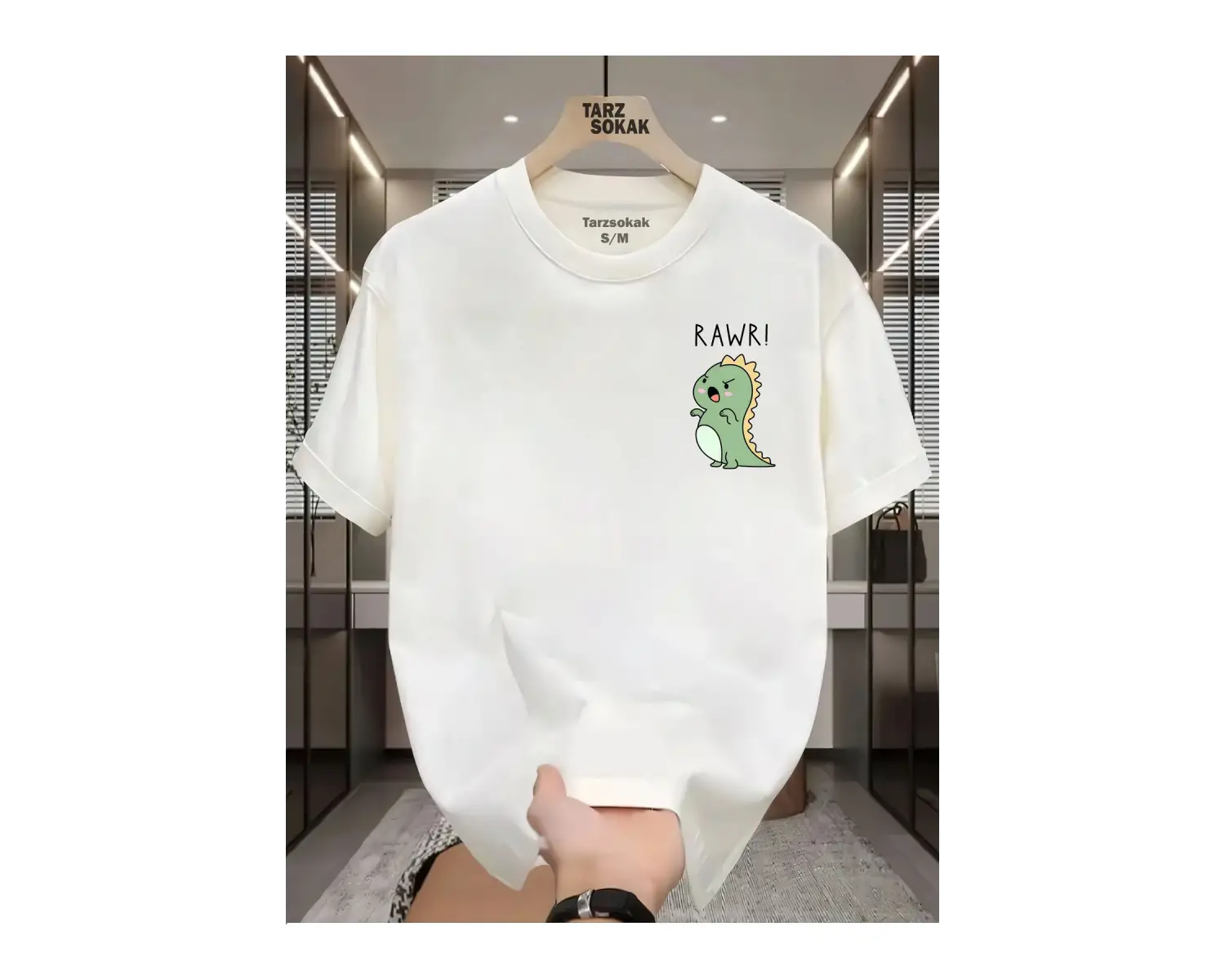 UNİSEX Dino Raw 2 T-shirt