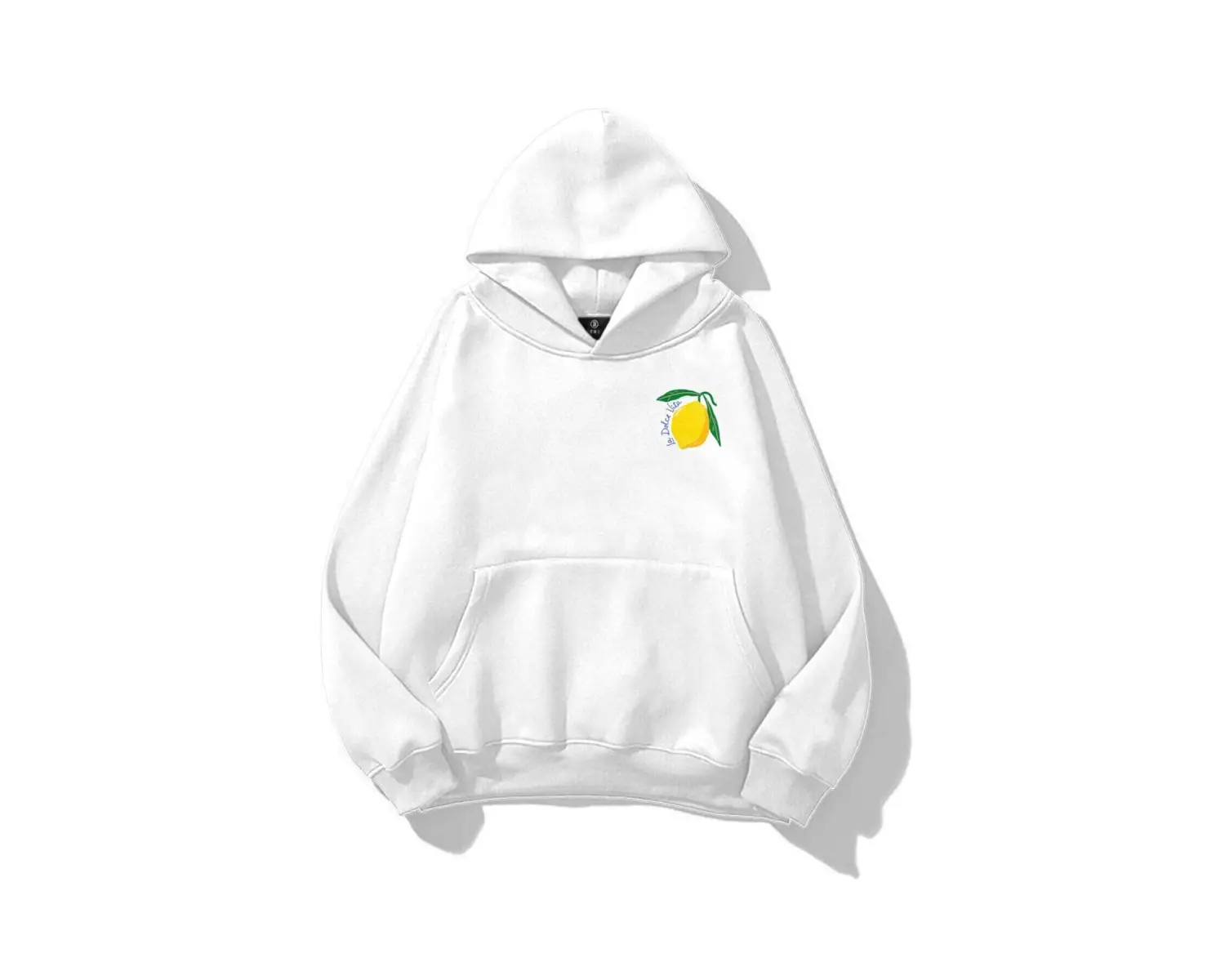Unisex Dolce Vita Limon Sweatshirt Beyaz