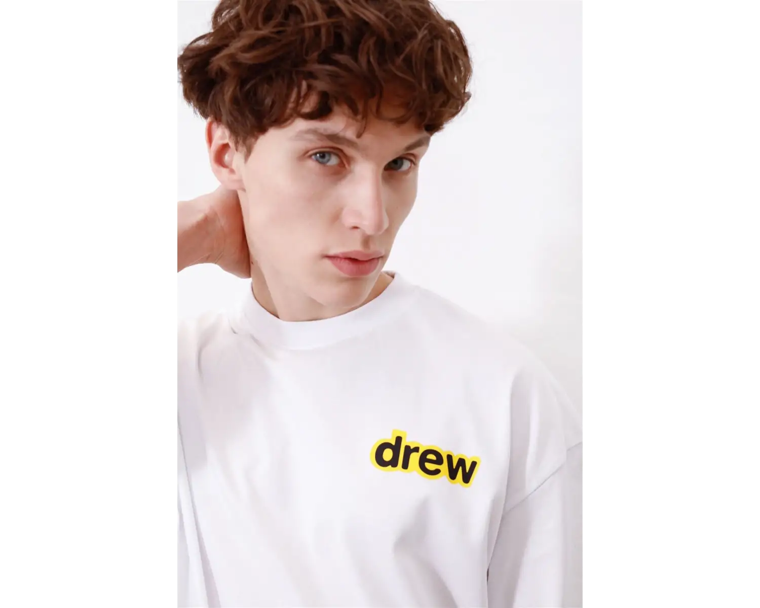 Unisex Drew Bear Beyaz Tshirt
