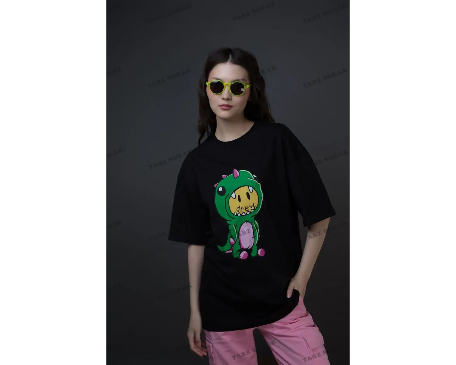 Unisex Drew Canavar Siyah