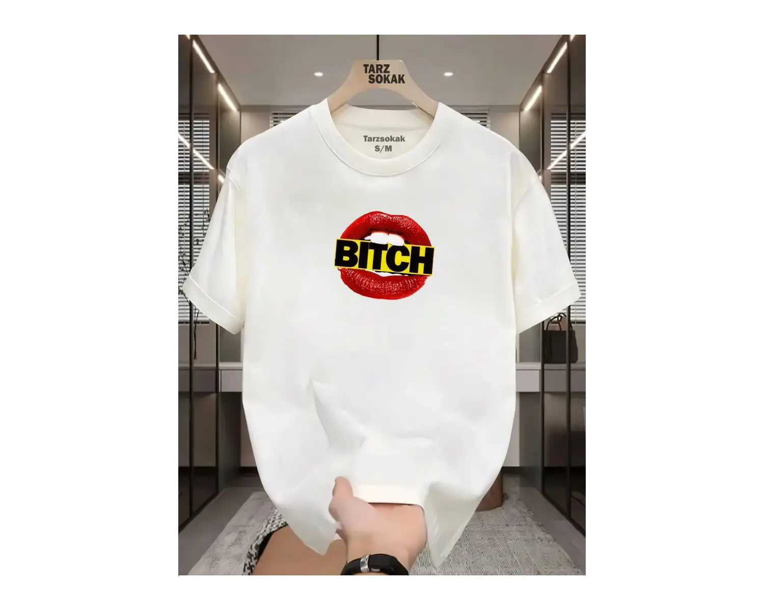 UNİSEX Dudak Lips T-shirt