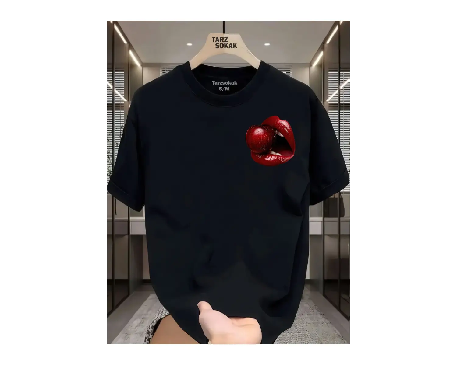 UNİSEX Dudak Lips T-shirt